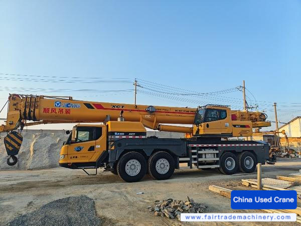 شراء XCMG XCT80 مستعمل رافعة شراء XCMG XCT80 مستعمل رافعة